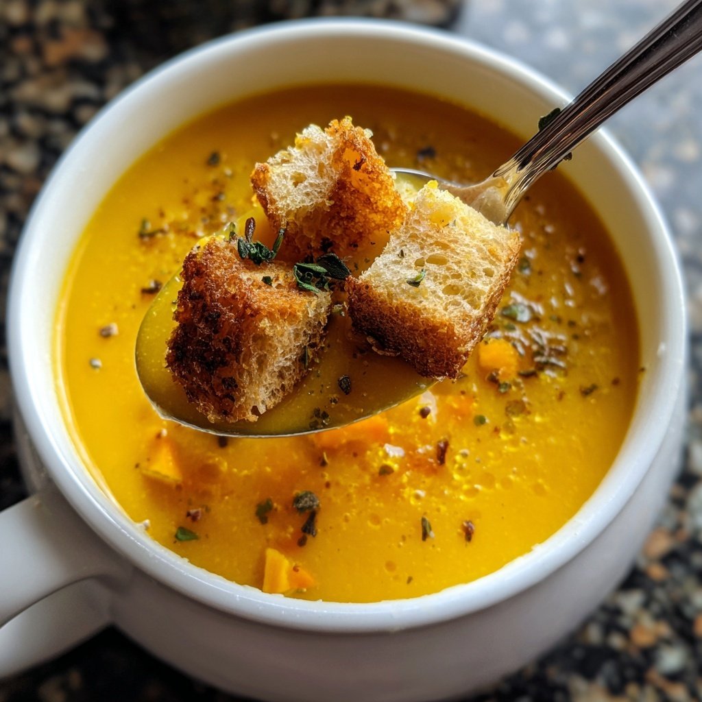 Creamy Squash Soup Recipe
