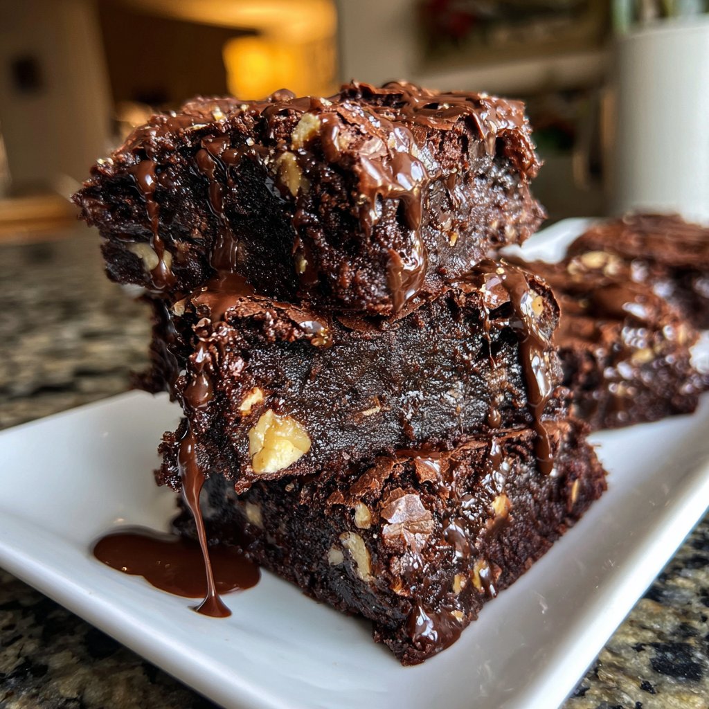 Chocolate Hazelnut Brownies