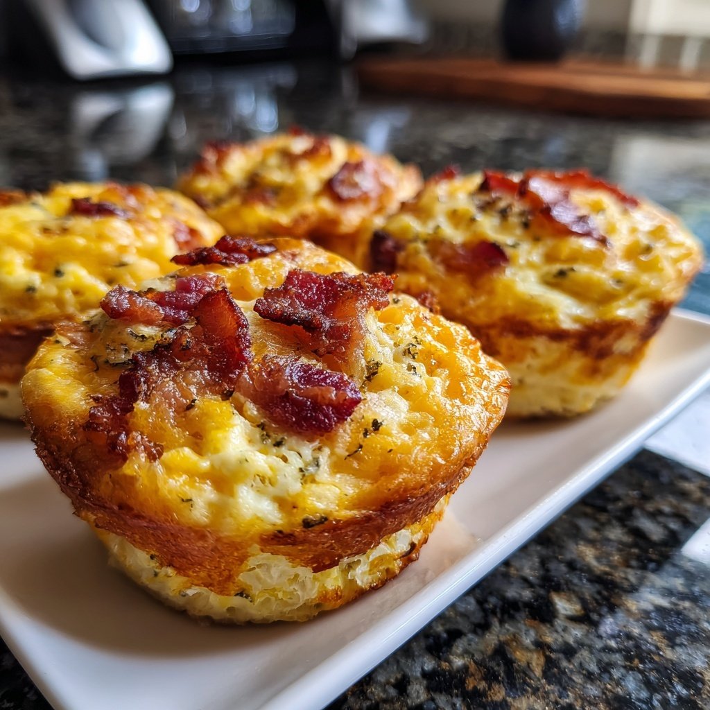 Keto Breakfast Egg And Cheese Cups