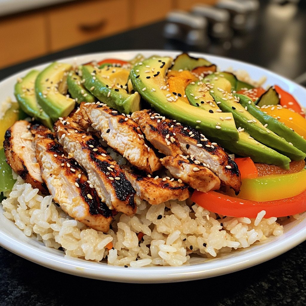 High Protein Rice Bowls