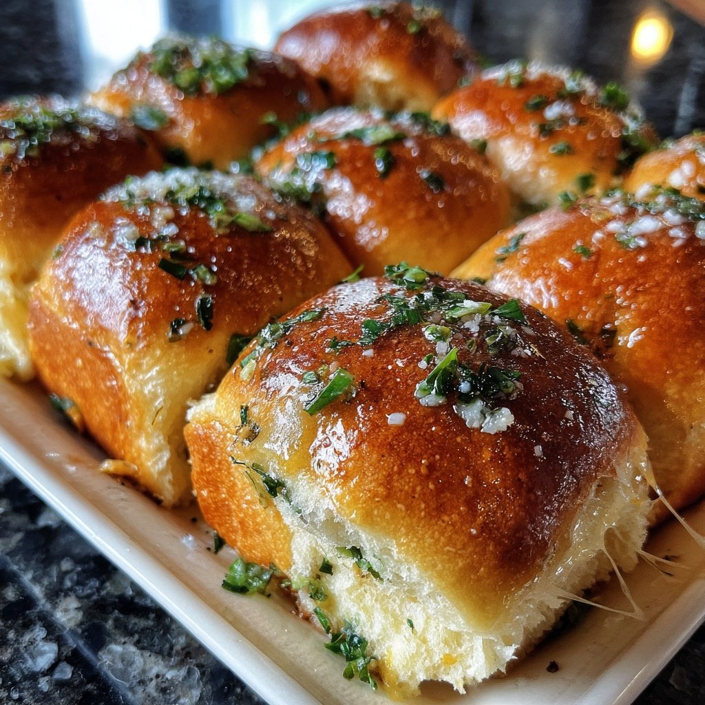 Garlic Butter Brioche Sliders