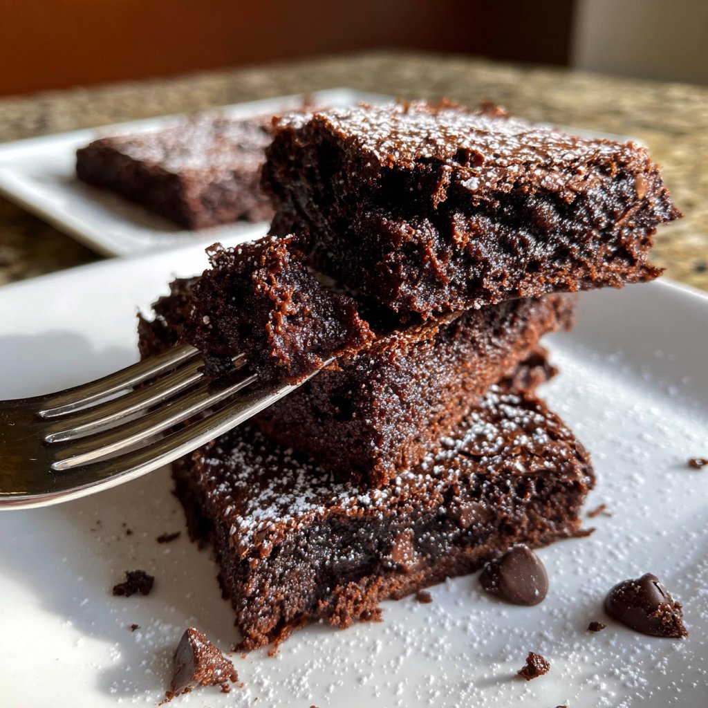 Super Bowl Desserts Fudge Brownie Squares