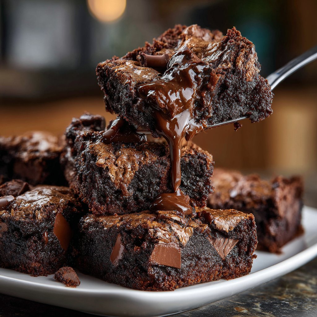 Cottage Cheese Brownies with Almond Butter