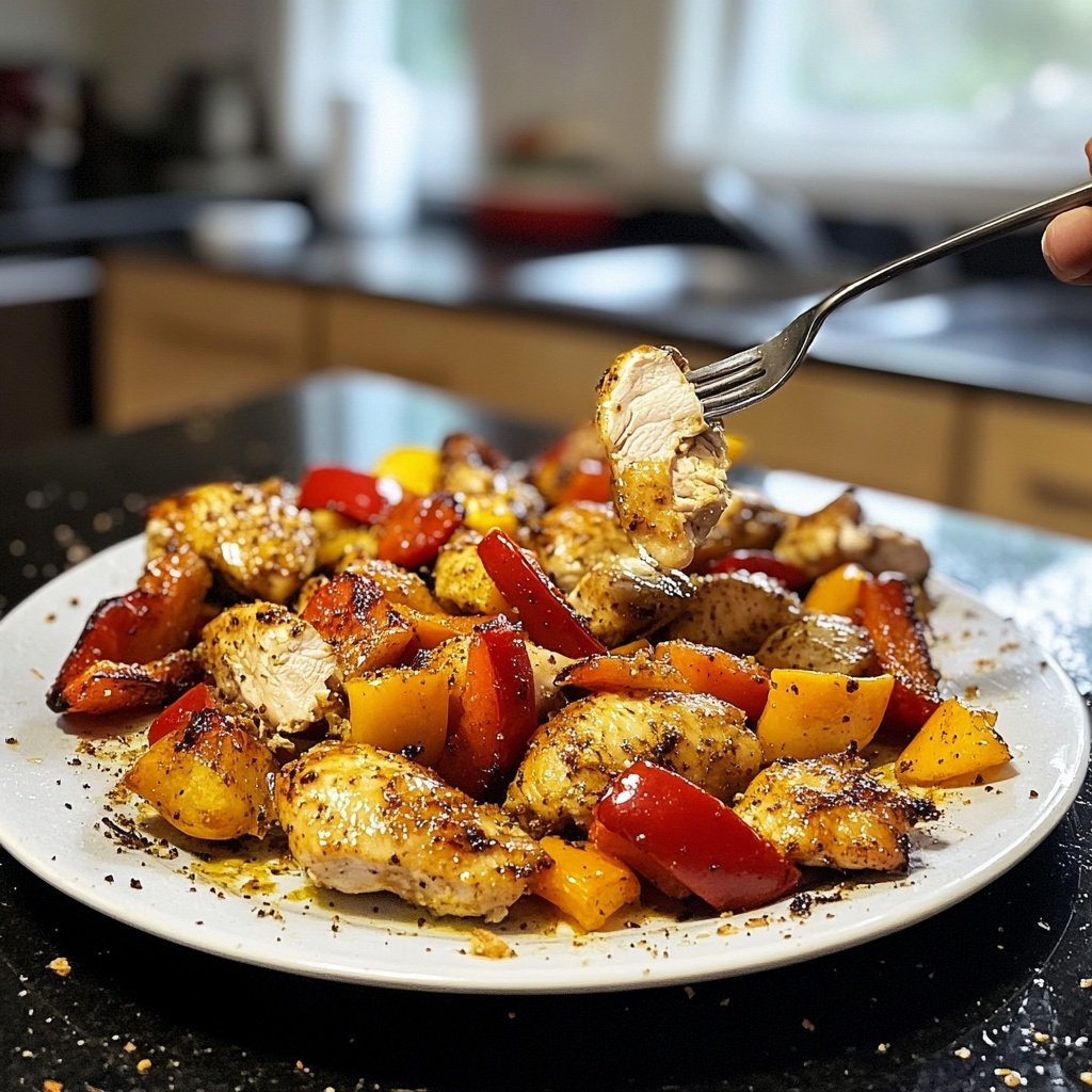 Quick Sheet Pan Chicken and Vegetables Recipe
