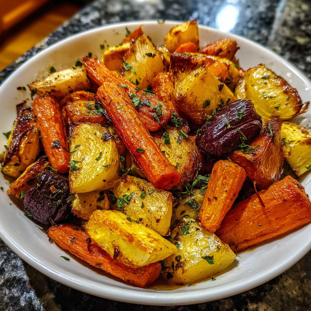 Sunday Roasted Root Vegetables