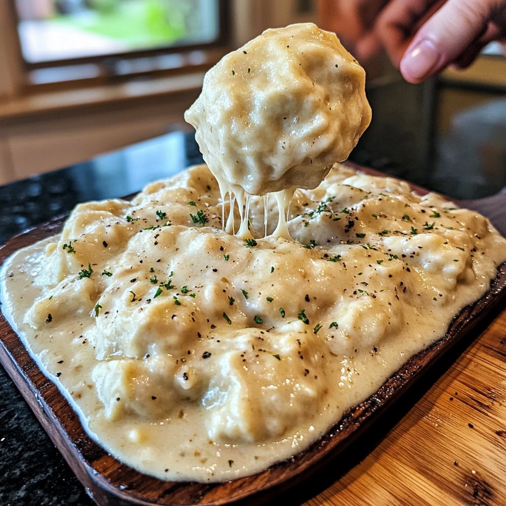 Set-It-and-Forget-It Slow Cooker Chicken and Dumplings