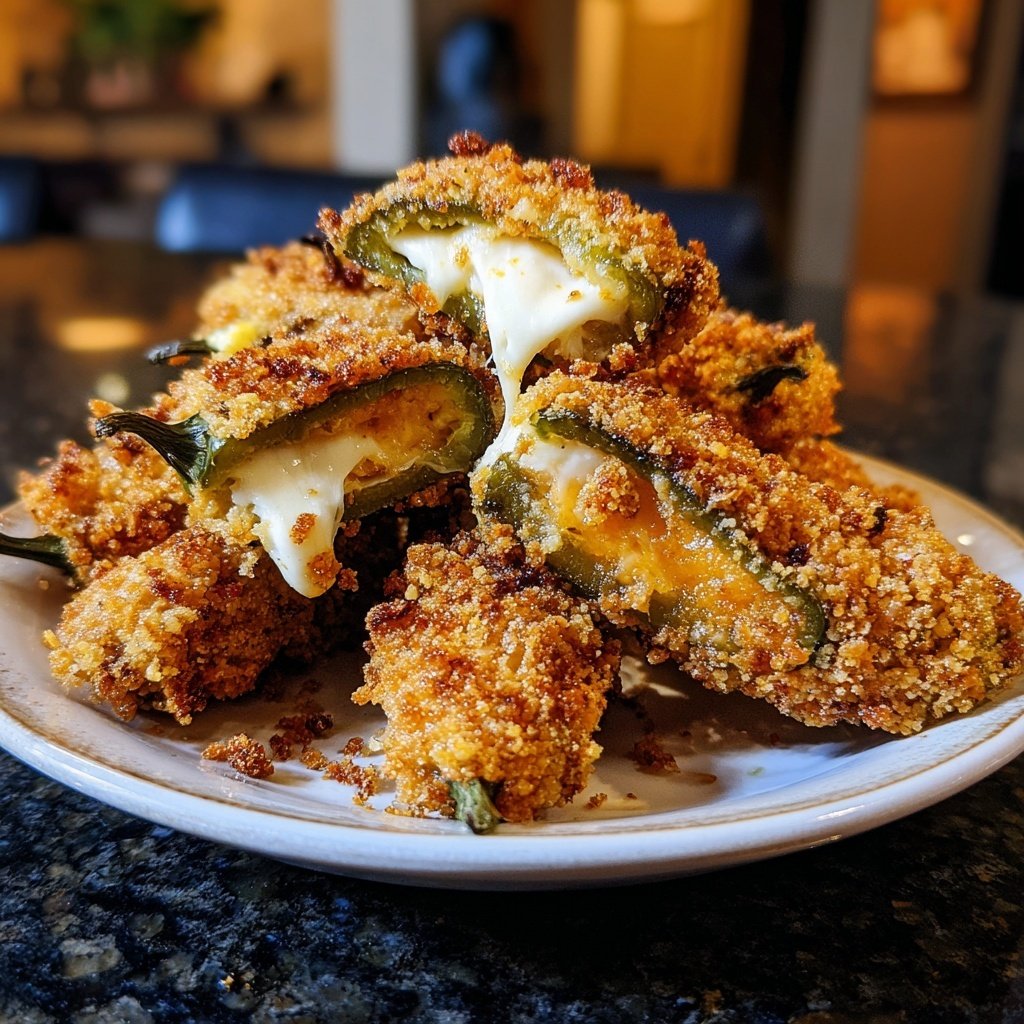 Jalapeno Poppers with Savory Crumb Topping