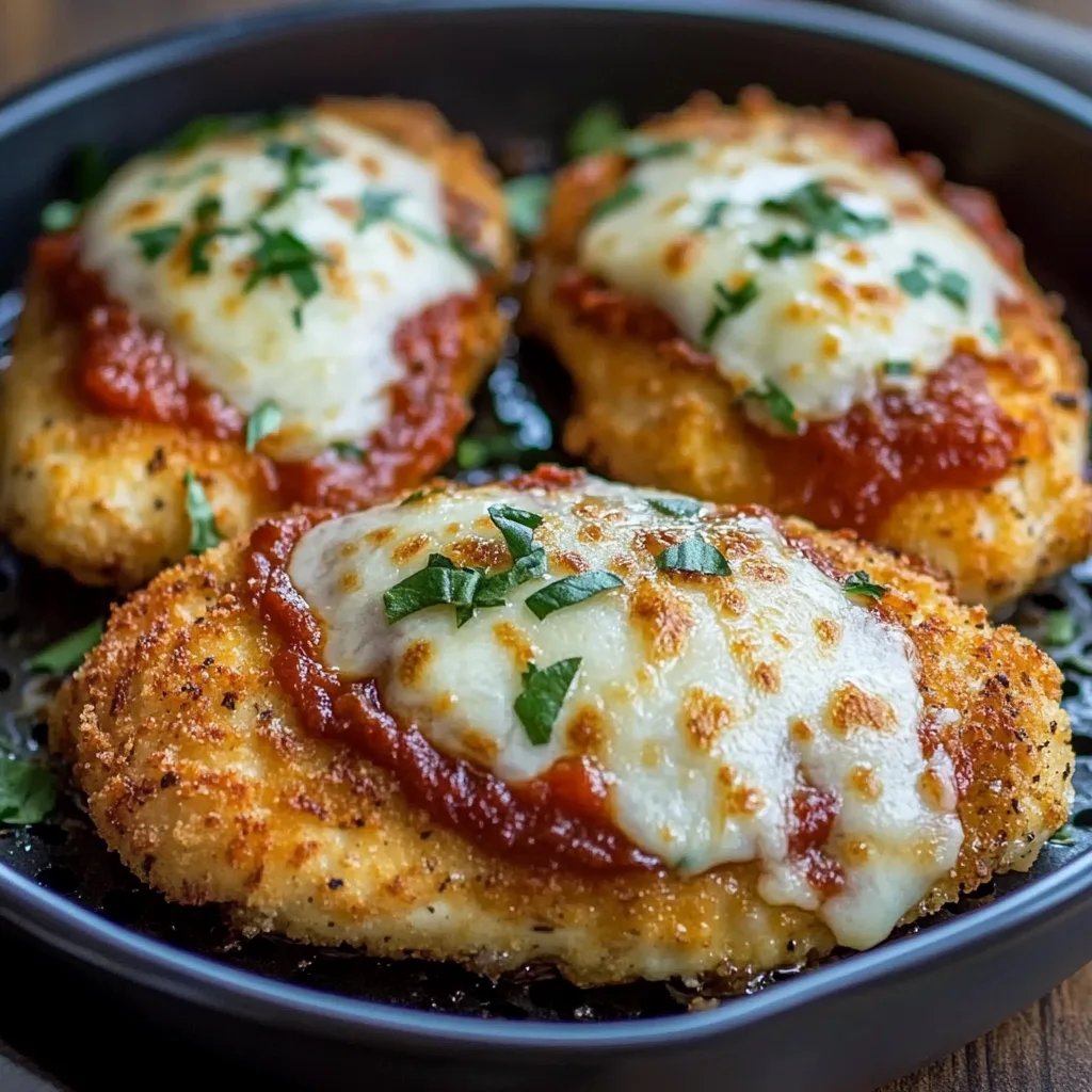 Crispy Air Fryer Chicken Parmesan: A Healthy Twist on a Classic!