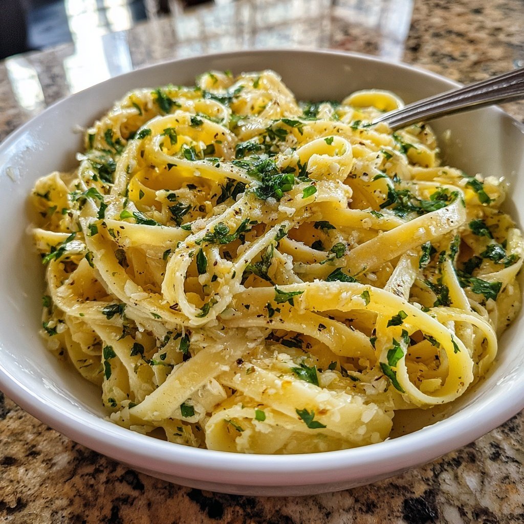 Quick & Easy 15-Minute Garlic Pasta