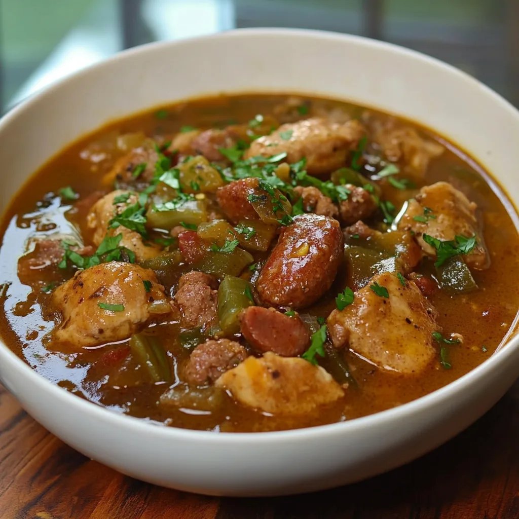 Chicken and Sausage Gumbo