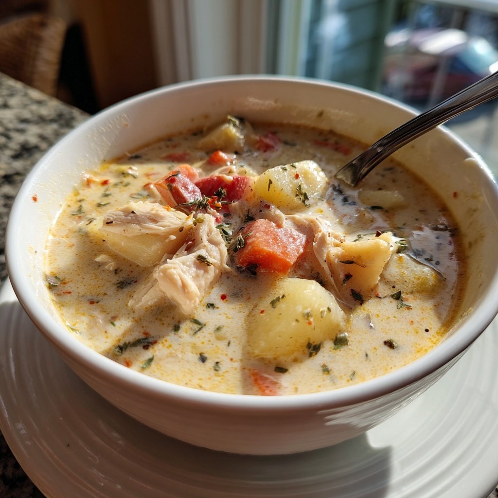 Creamy Potato Chicken Chowder