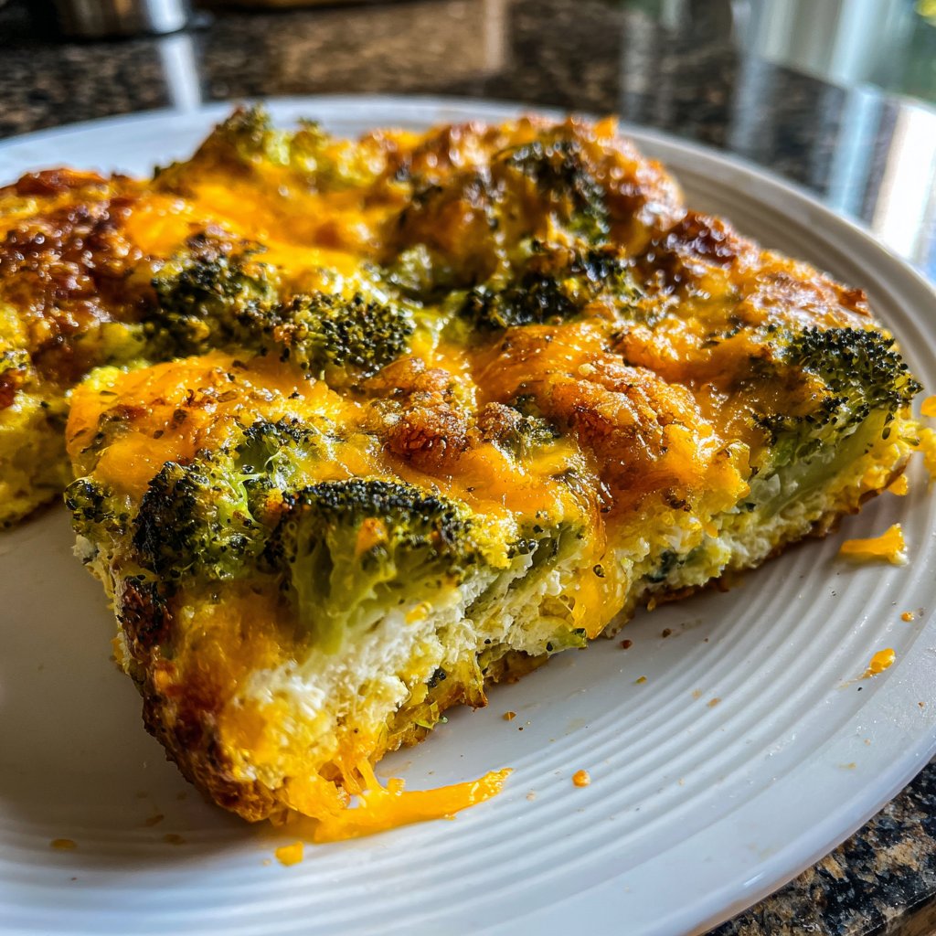 Sunday Cheesy Broccoli Bake