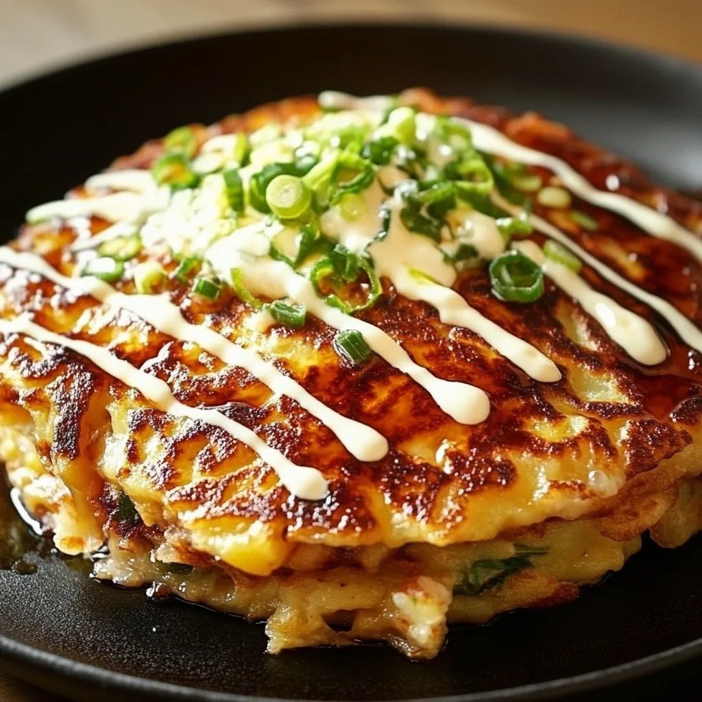 Easy Okonomiyaki: Japanese Savory Pancakes You Can Make at Home
