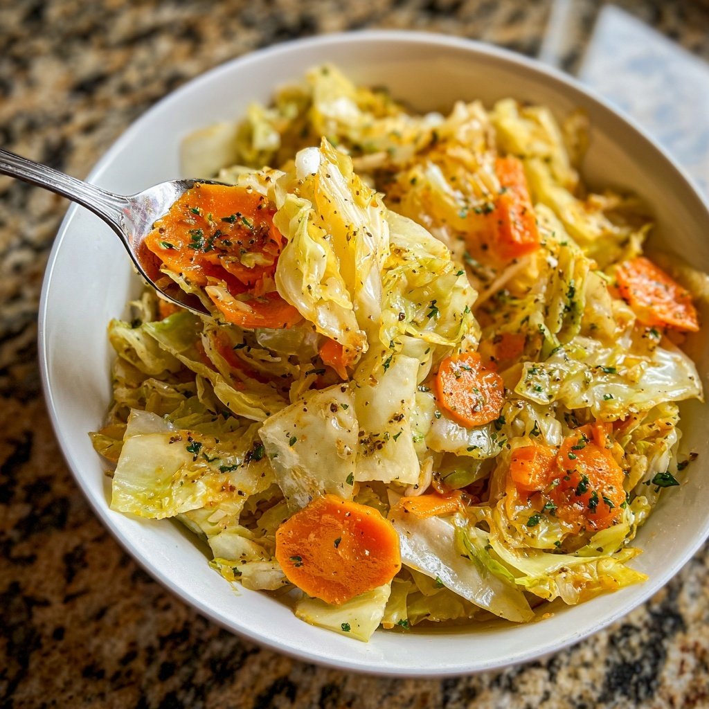 Jamaican Cabbage and Carrot Sauté