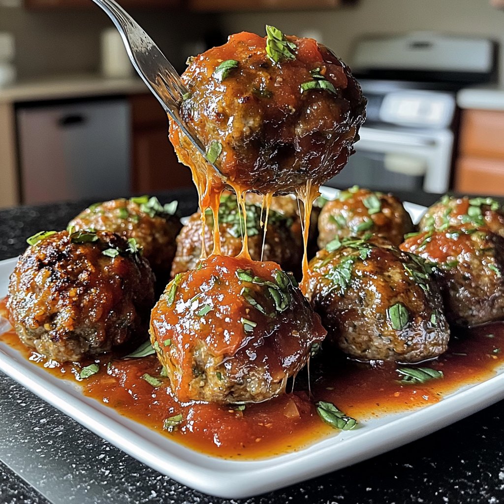 Quick Oven-Baked Meatballs Recipe